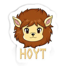 Löwenkopf Aufkleber Hoyt Image