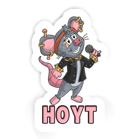 Sticker Hoyt Sängerin Image