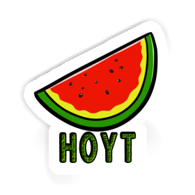 Sticker Wassermelone Hoyt Image
