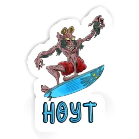 Hoyt Autocollant Surfeur Image