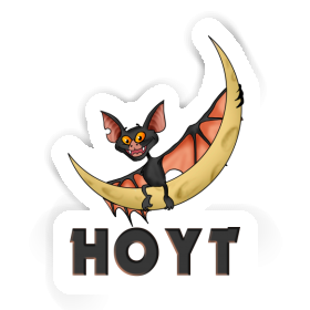 Hoyt Sticker Fledermaus Image