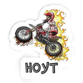 Motocrossfahrer Aufkleber Hoyt Image