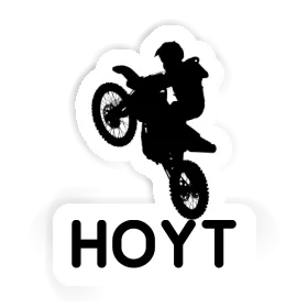 Motocross Rider Sticker Hoyt Image