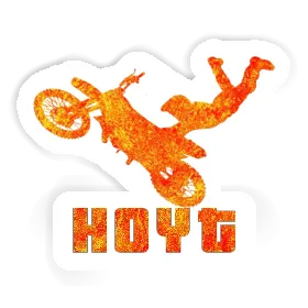Aufkleber Hoyt Motocross-Fahrer Image