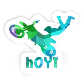 Motocross-Fahrer Sticker Hoyt Image