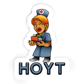 Infirmière Autocollant Hoyt Image