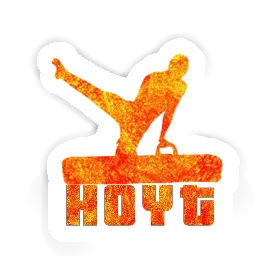 Gymnaste Autocollant Hoyt Image
