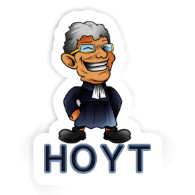 Hoyt Sticker Vicar Image