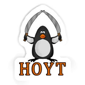 Pingouin de combat Autocollant Hoyt Image