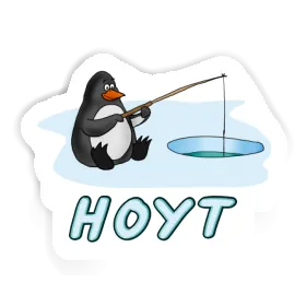 Hoyt Autocollant Pingouin pêcheur Image