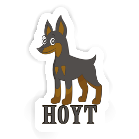 Pinscher Sticker Hoyt Image