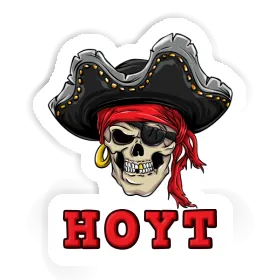 Tête de pirate Autocollant Hoyt Image