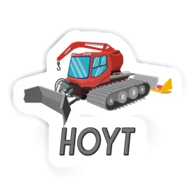 Pistenraupe Sticker Hoyt Image