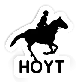 Autocollant Cavalière Hoyt Image