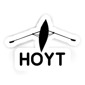 Sticker Ruderboot Hoyt Image