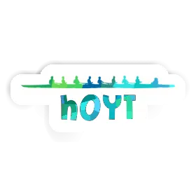 Hoyt Aufkleber Ruderboot Image
