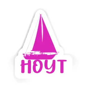 Sticker Sailboat Hoyt Image