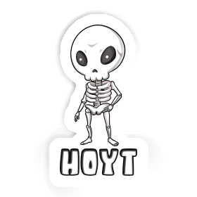 Hoyt Sticker Skeleton Image