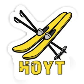 Hoyt Sticker Ski Image