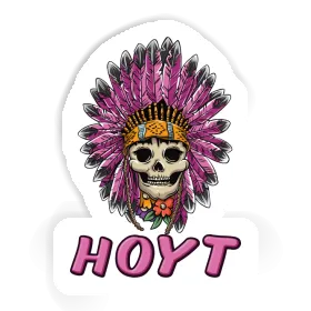 Sticker Womens Skull Hoyt Image