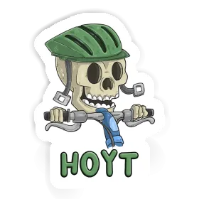 Bicycle Rider Sticker Hoyt Image