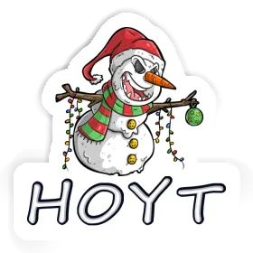 Sticker Bad Snowman Hoyt Image