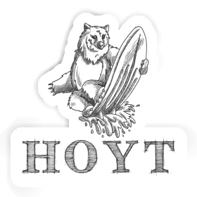 Hoyt Autocollant Surfeur Image