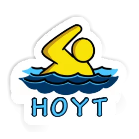 Aufkleber Hoyt Schwimmer Image