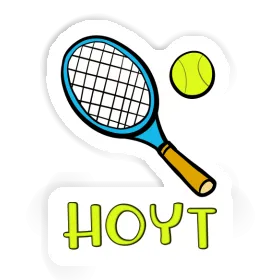 Aufkleber Hoyt Tennisschläger Image