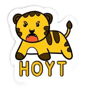 Hoyt Sticker Tiger Image