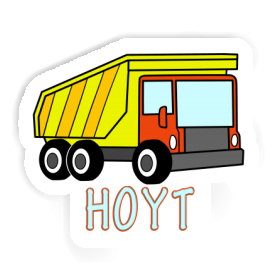 Hoyt Autocollant Camion à benne Image