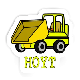 Hoyt Sticker Front Tipper Image