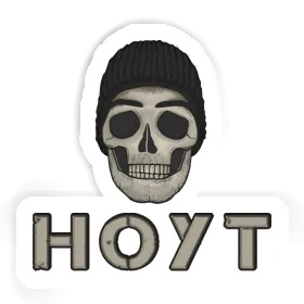 Totenkopf Aufkleber Hoyt Image