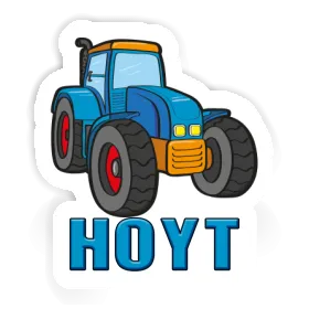 Tractor Sticker Hoyt Image