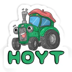 Sticker Hoyt Tractor Image