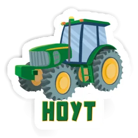Autocollant Hoyt Tracteur Image