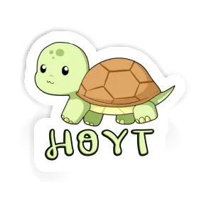 Aufkleber Hoyt Schildkröte Image