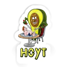 Avocado Aufkleber Hoyt Image