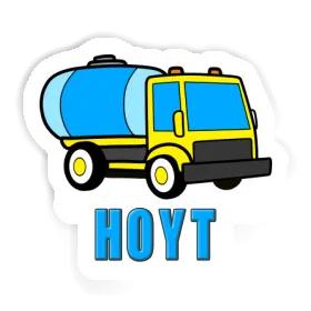 Water Truck Sticker Hoyt Image