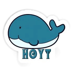Hoyt Sticker Whale Image