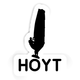 Hoyt Sticker Windsurfer Image