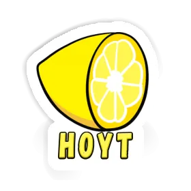 Zitrone Sticker Hoyt Image