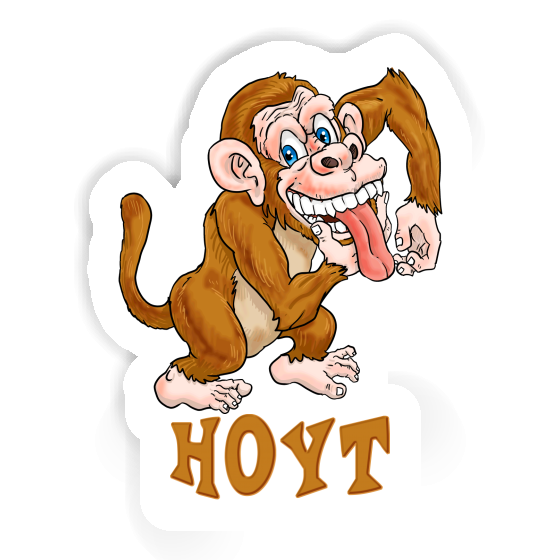 Hoyt Sticker Gorilla Notebook Image