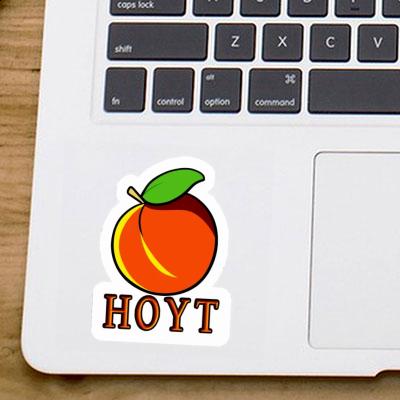 Sticker Hoyt Apricot Notebook Image
