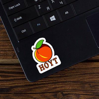 Sticker Hoyt Apricot Image