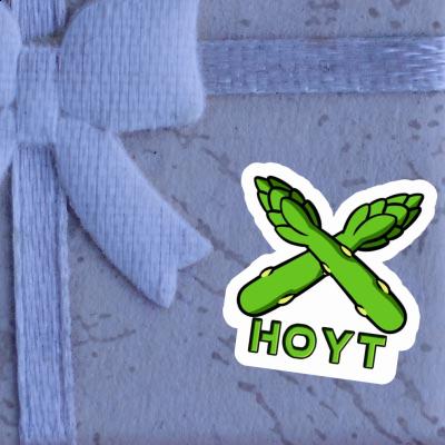 Sticker Hoyt Spargel Notebook Image