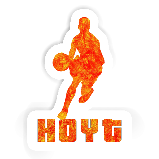 Hoyt Sticker Basketballspieler Notebook Image