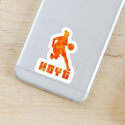 Basketball Player Sticker Hoyt Image