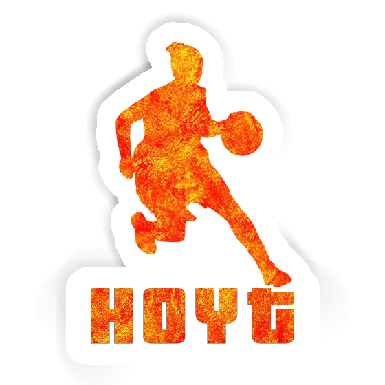 Basketball Player Sticker Hoyt Laptop Image