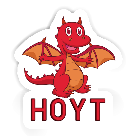Sticker Hoyt Baby Dragon Notebook Image